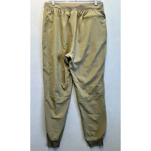 Pudolla Jogger Pants Men Size Medium Tan Pockets Outdoor Active Performance Wear - Picture 2 of 8